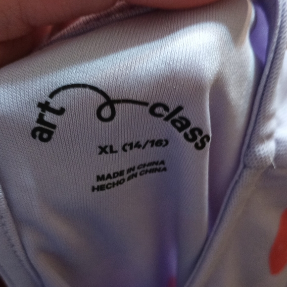 Art Class Purple and Red Strawberry Dress - Picture 2 of 3